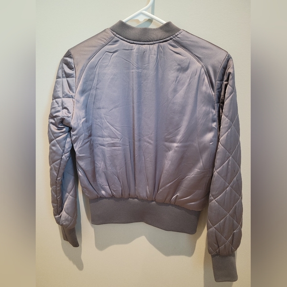 90s satin bomber jacket - Picture 2 of 3